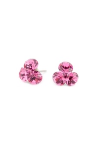 Cercei Round Stones Chaton Tripple SS29, model 251