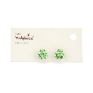Cercei Round Stones Chaton Tripple SS29, model 377 - Img 2
