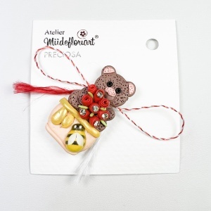 Martisor tip brosa animalute, model 26ANIM06 - Img 2