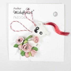 Martisor tip brosa animalute, model 26ANIM08 - Img 2