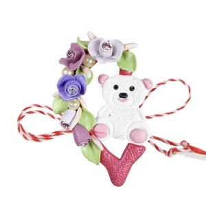 Martisor tip brosa animalute, model 26ANIM38