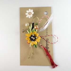 Martisor tip brosa, model 25MBR034 - Img 2