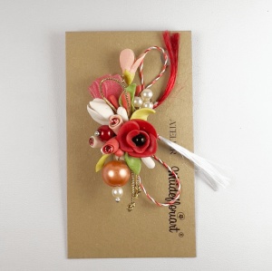 Martisor tip brosa, model 25MBR064 - Img 2