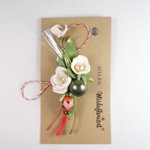 Martisor tip brosa, model 25MBR069 - Img 2