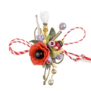 Martisor tip brosa, model 25MBR081