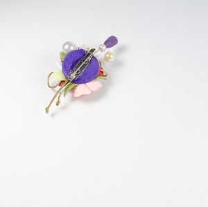 Martisor tip brosa, model 25MBR087 - Img 3