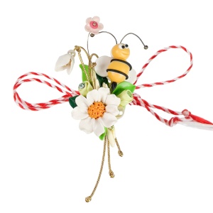 Martisor tip brosa, model 25MBR099