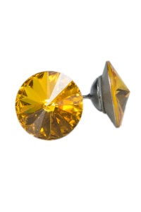 Cercei Rivoli ss48, Miidefloriart , galben , model 19
