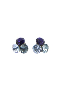 Cercei Round Stones Chaton Tripple SS19, model 185