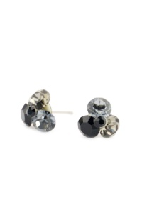 Cercei Round Stones Chaton Tripple SS29, model 232