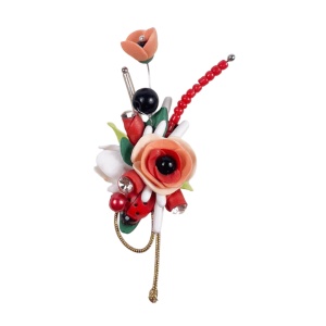 Martisor tip brosa, model 25MBR052