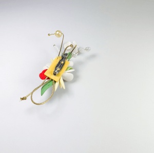 Martisor tip brosa, model 25MBR083 - Img 3