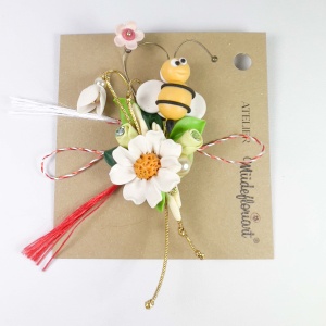 Martisor tip brosa, model 25MBR099 - Img 2