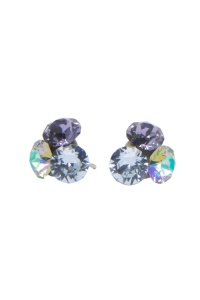 Cercei Round Stones Chaton Tripple SS24, model 179