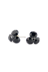 Cercei Round Stones Chaton Tripple SS29, model 238