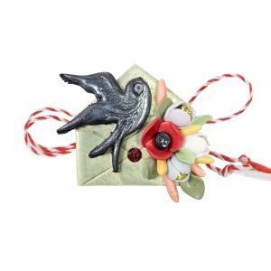 Martisor tip brosa animalute, model 26ANIM07