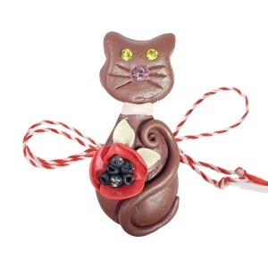 Martisor tip brosa animalute, model 26ANIM13