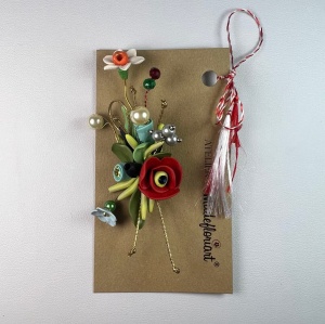Martisor tip brosa, model 25MBR006 - Img 2