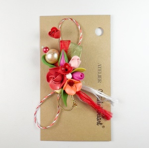 Martisor tip brosa, model 25MBR014 - Img 2