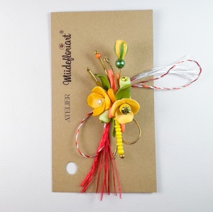 Martisor tip brosa, model 25MBR015 - Img 2