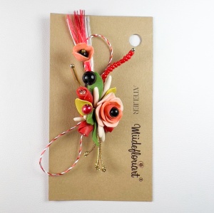 Martisor tip brosa, model 25MBR016 - Img 2