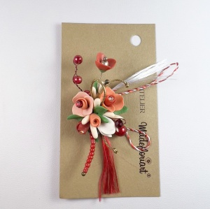 Martisor tip brosa, model 25MBR035 - Img 2