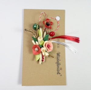 Martisor tip brosa, model 25MBR040 - Img 2