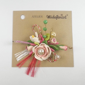 Martisor tip brosa, model 25MBR055 - Img 2