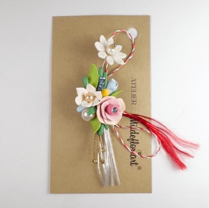 Martisor tip brosa, model 25MBR065 - Img 2