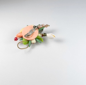 Martisor tip brosa, model 25MBR085 - Img 3