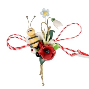 Martisor tip brosa, model 25MBR098
