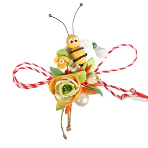 Buchete de flori cu albinute, model 25MBR107 - Img 1