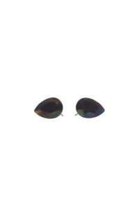 Cercei Fancy Stones Raimbow Dark F.14x10mm