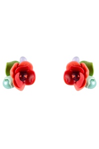 Cercei handmade cu cristale, model 263