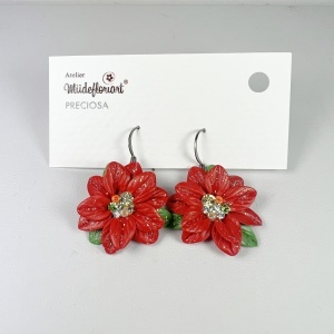 Cercei handmade Mos Craciun model 287 - Img 2