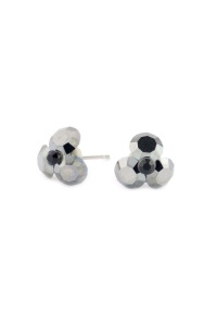 Cercei Round Stones Chaton Tripple SS29, model 248