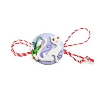 Martisor tip brosa animalute, model 26ANIM54