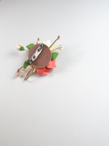 Martisor tip brosa, model 25MBR010 - Img 3