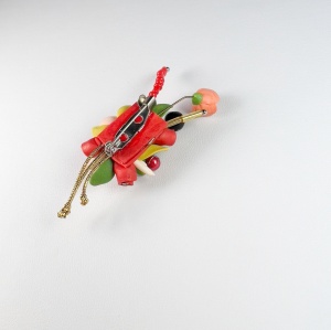 Martisor tip brosa, model 25MBR016 - Img 3