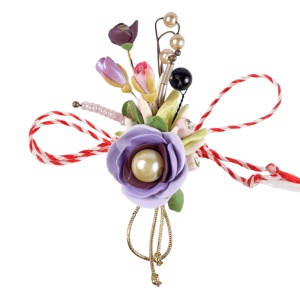 Martisor tip brosa, model 25MBR046