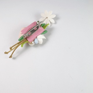 Martisor tip brosa, model 25MBR065 - Img 3