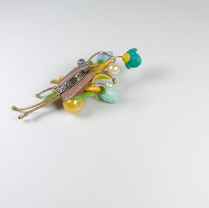 Martisor tip brosa, model 25MBR070 - Img 3