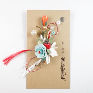 Martisor tip brosa, model 25MBR078 - Img 2