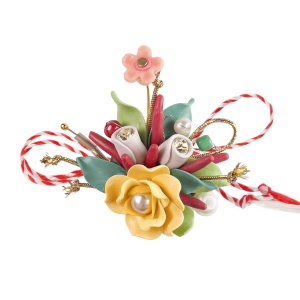 Martisor tip brosa, model 25MBR089