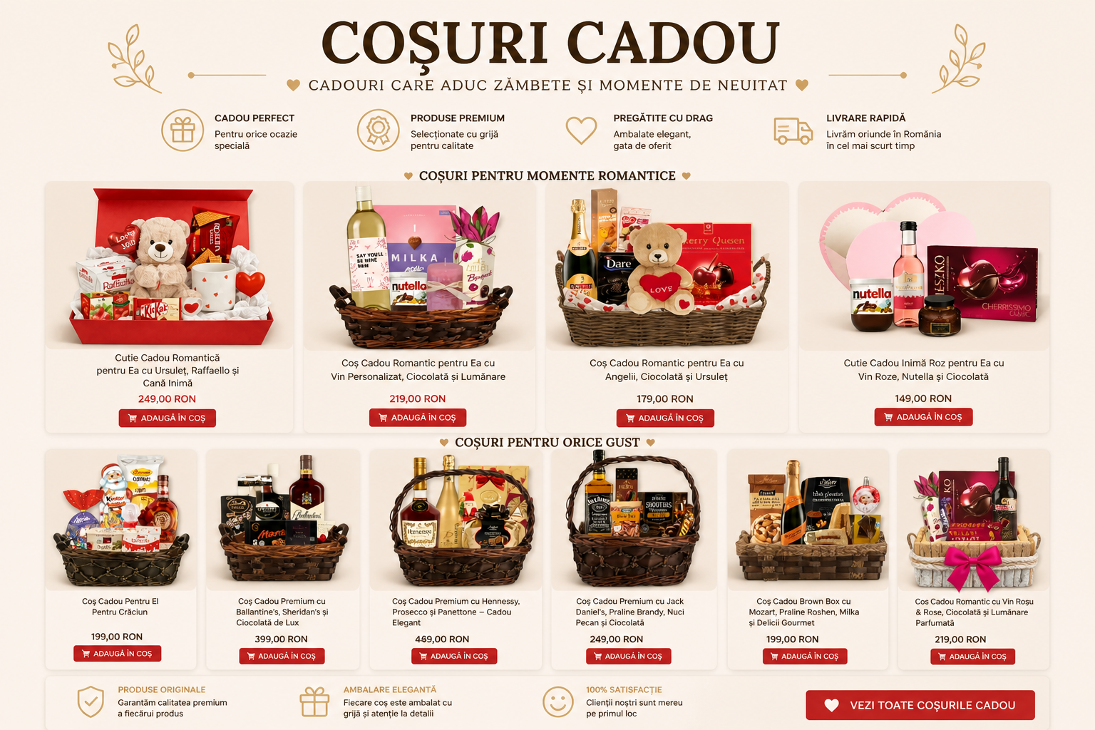 Coșuri Cadou