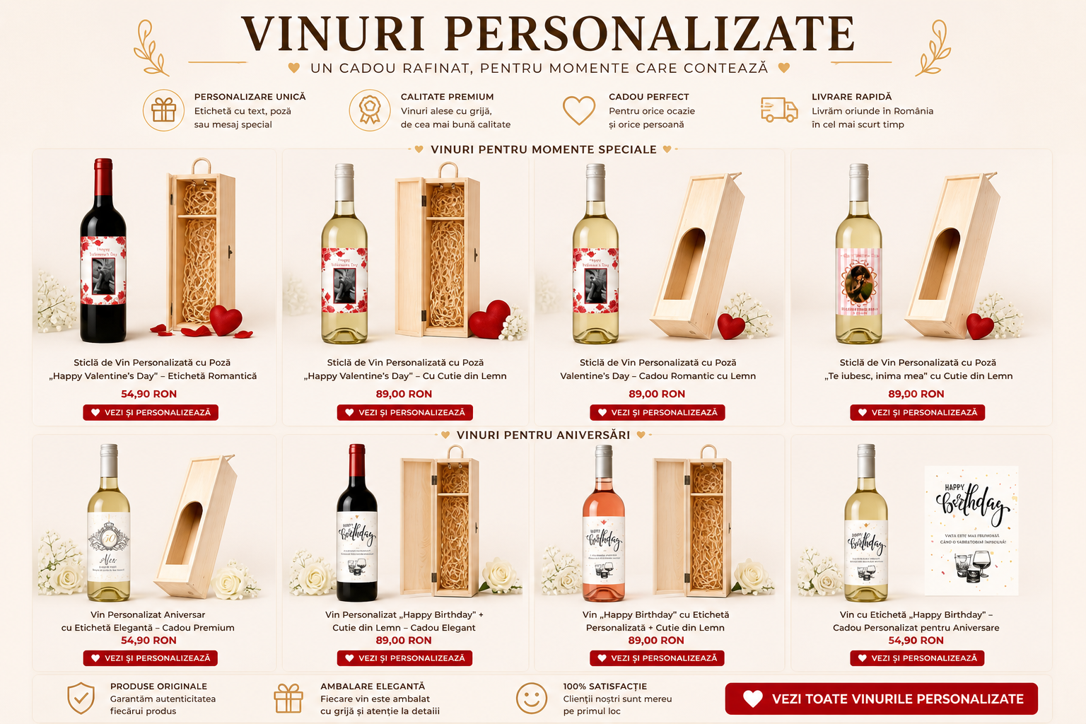Sticle Personalizate