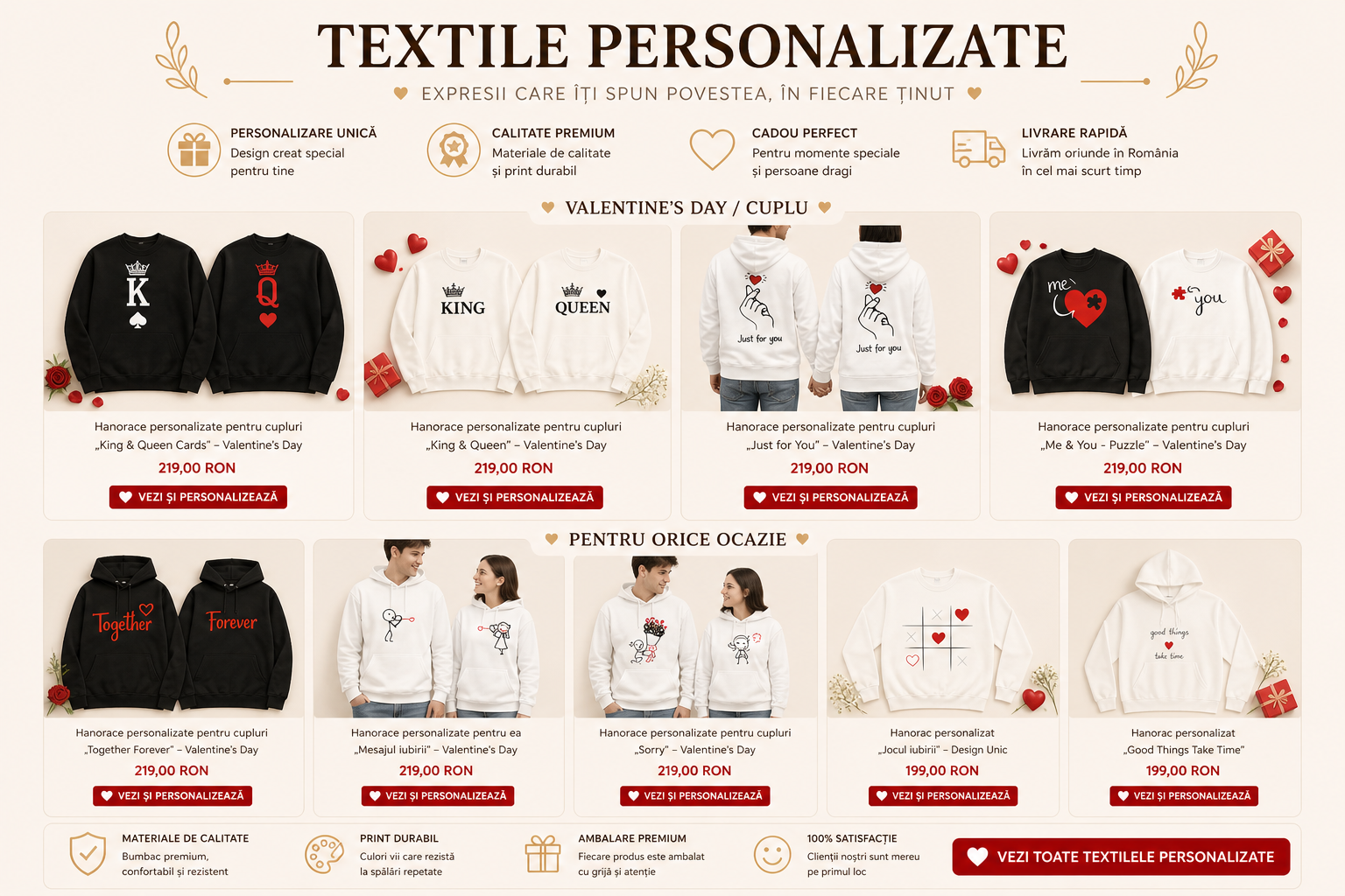 Haine Personalizate