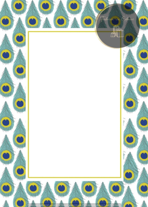 Invitație nuntă cu model verde geometric