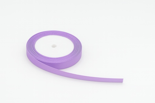 Fundiță Mov Deschis – Satin 1 cm, 100 cm lungime