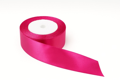 Fundiță Roz – Satin 3.8 cm, 100 cm lungime